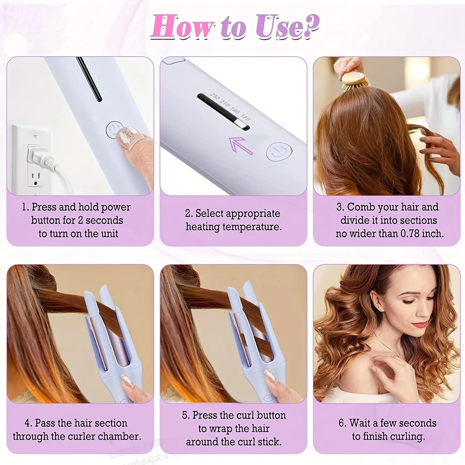 GMF Automatic Hair Curler